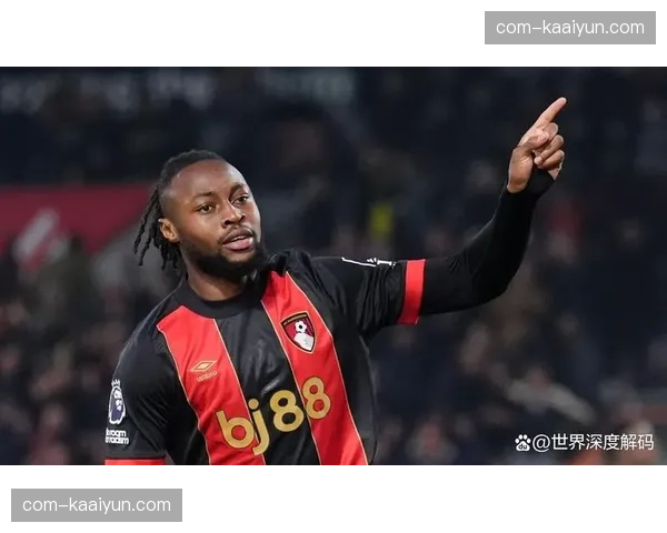 塞梅尼奥长传冲吊数据亮眼 伯恩茅斯进攻多样发展